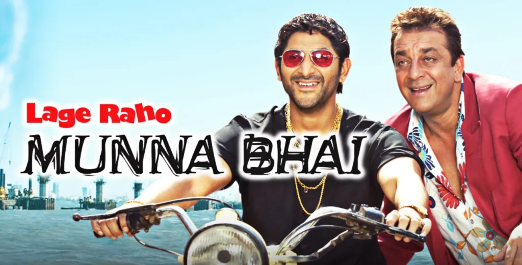 Lage Raho Munna Bhai (2006) is one of the Top 17 Bollywood Comedy Movies You Should Watch