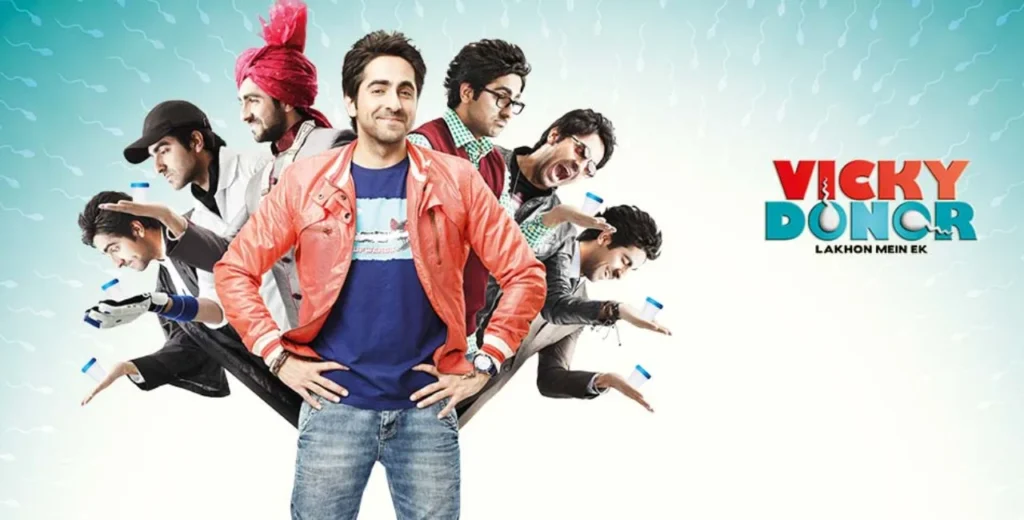 Vicky Donor (2012) is one of the Top 17 Bollywood Comedy Movies You Should Watch