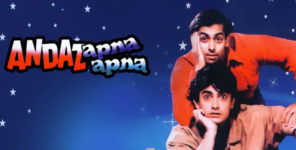 Andaaz Apna Apna (1994) is one of the Top 17 Bollywood Comedy Movies You Should Watch