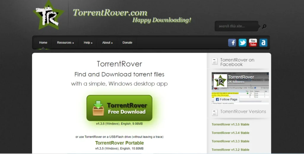 Torrent rover