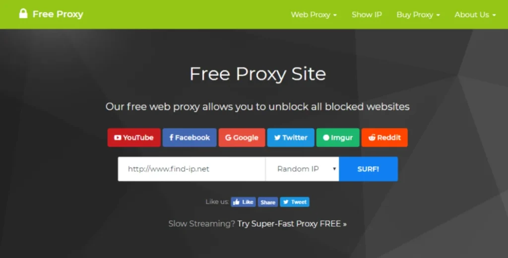 freeproxy.Io/extraTorrent-proxy