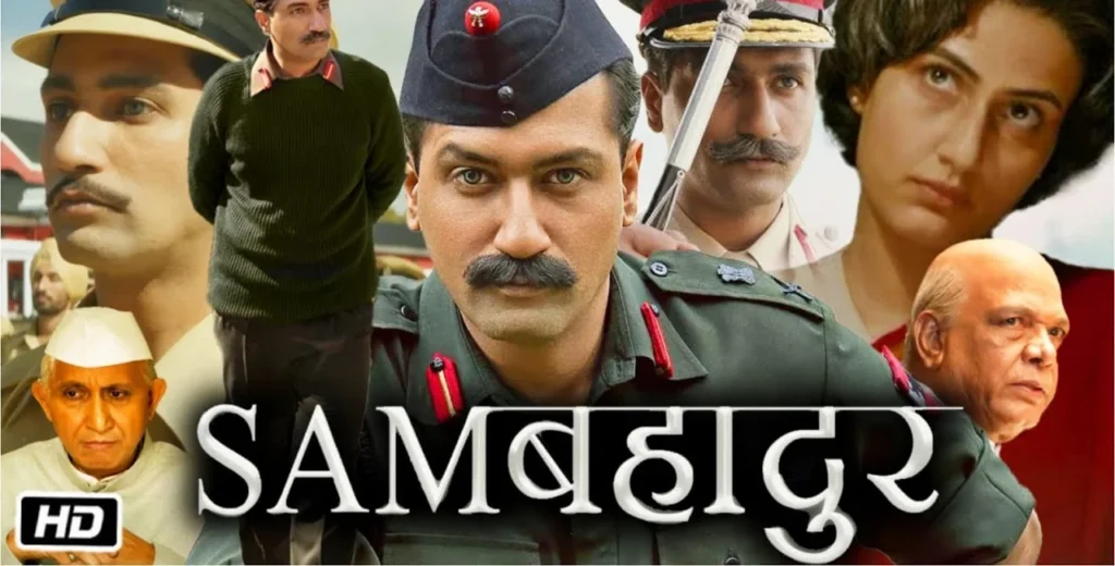 Sam Bahadur (2023) is a Latest Bollywood Movies 2024 | Hindi Cinema List